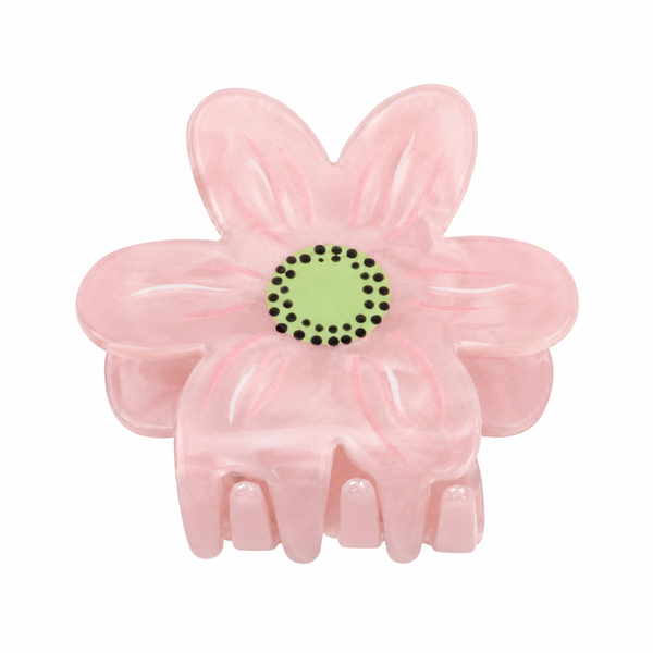 Molletta per Capelli Fiore Rosa Delicata